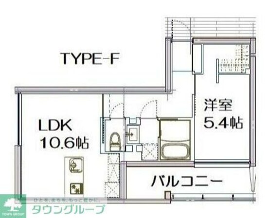 ノースウォールの物件間取画像
